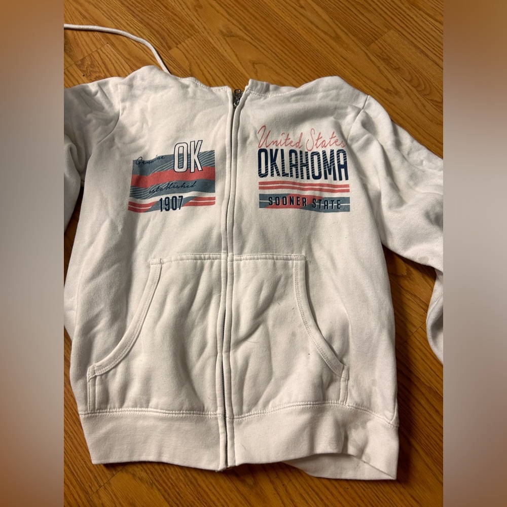 Zip up hoodie